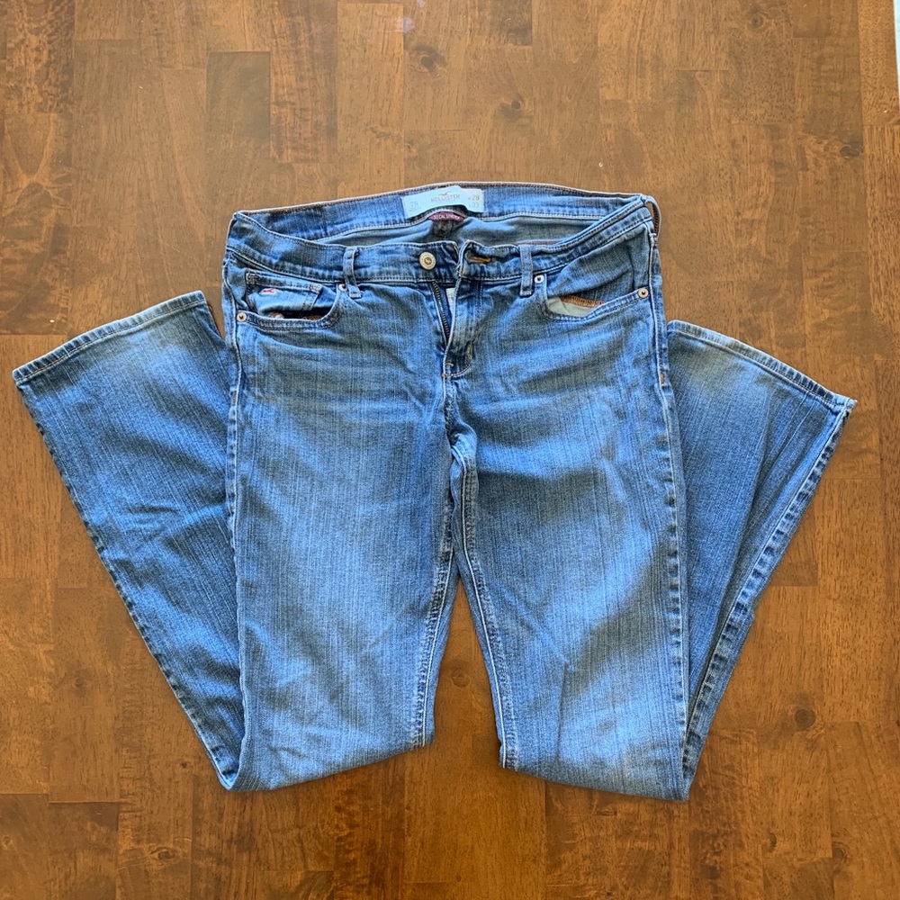 Hollister blue jeans